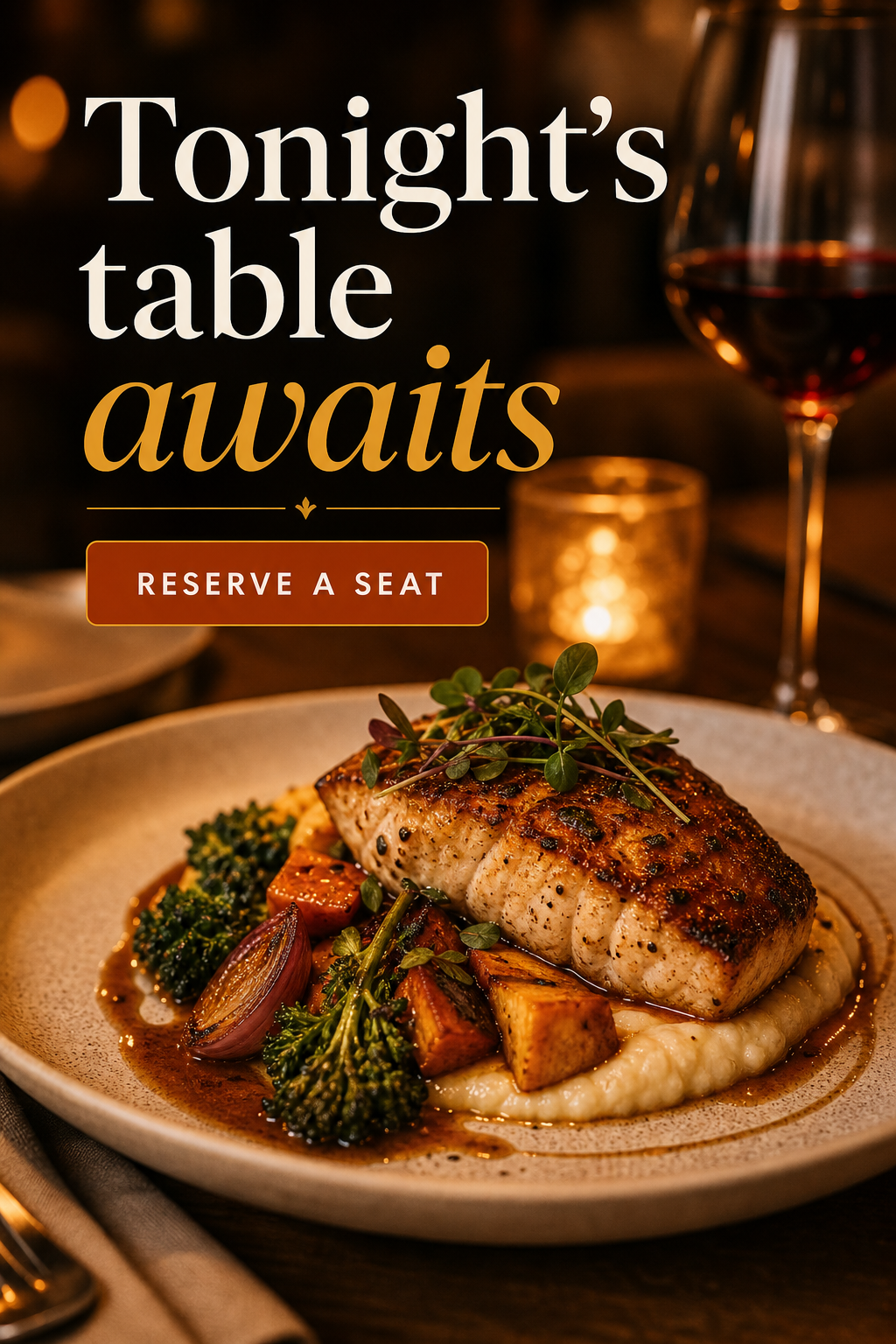 Restaurant ad creative