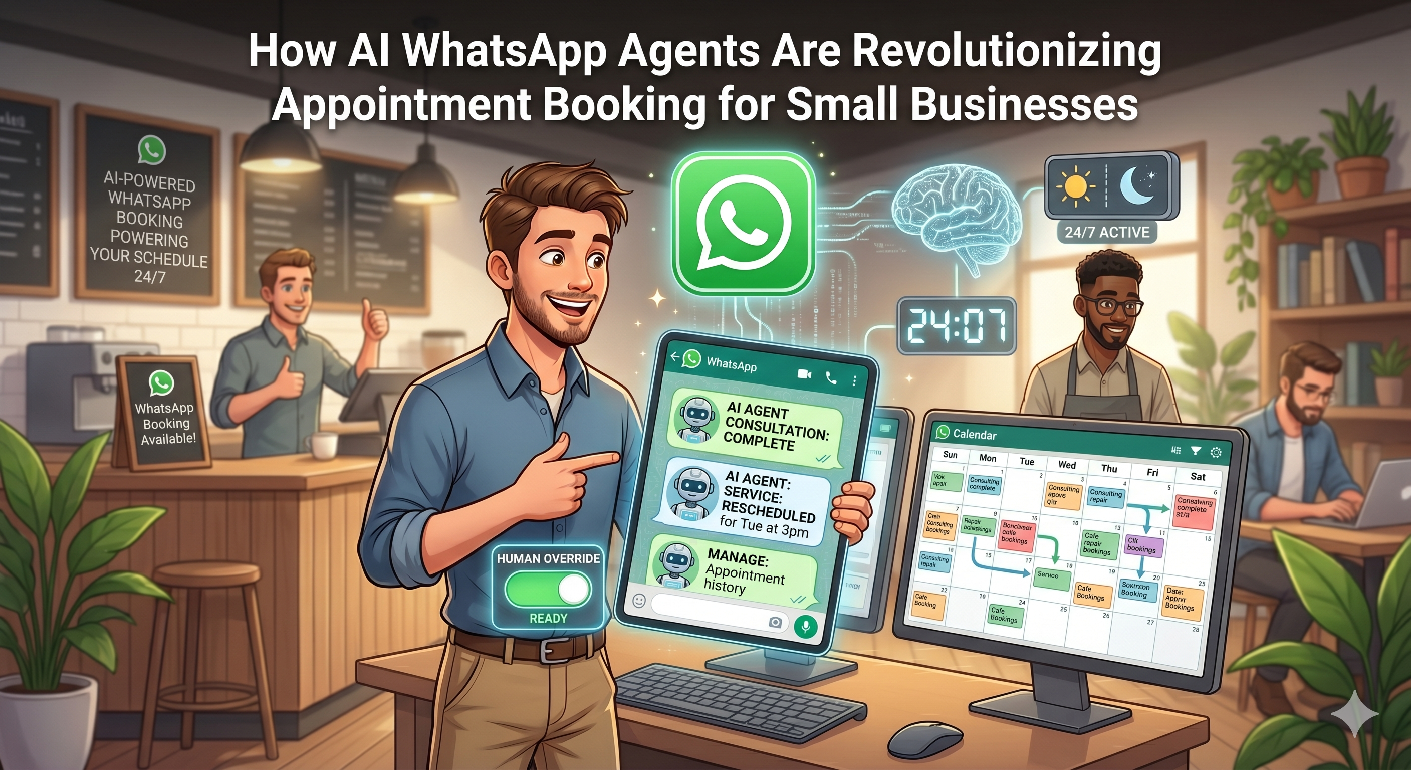 How AI WhatsApp Agents Are Revolutionizing Appointment Booking for Small Businesses